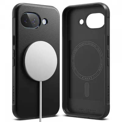 Husa MagSafe pentru Google Pixel 10a, Ringke, Onyx, Neagra