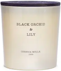 Lumânare parfumată Cereria Molla - Black Orchid & Lily, 600 g