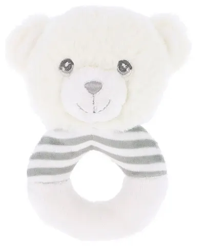 Zrănitoare Keel Toys Keeleco - Urs, inel, 14 cm