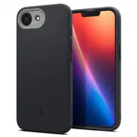 Husa MagSafe pentru Apple iPhone 17e / 16e, Spigen, Caseology Nano Pop, Neagra ACS09155