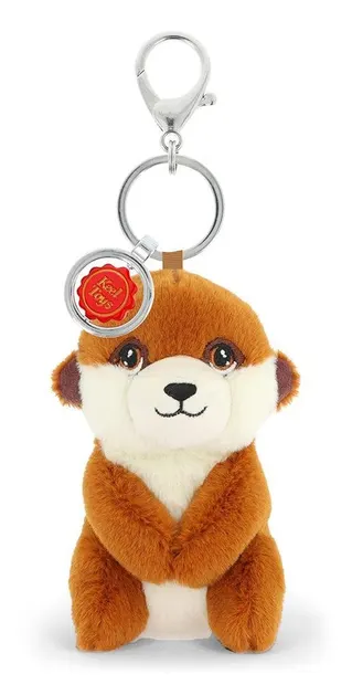 Breloc de pluș Keel Toys Keeleco – Suricată, 12 cm