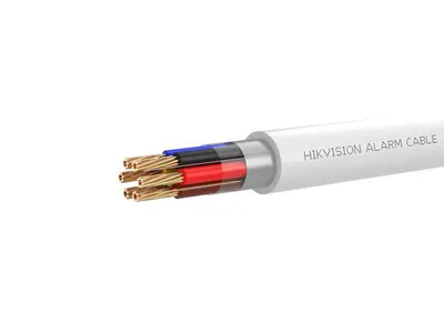 Cablu alarma Hikvision DS-1AC6APL1 6 fire: 6×0.22 mm2, rezistenta foc: CPR Eca, 25AWG, material cupru integral, rola 100m.