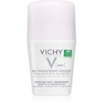 Vichy Deodorant 48h Deodorant roll-on pentru piele sensibila si iritata