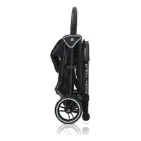 Carucior sport Cangaroo Easy Fold Negru cu pliere compacta Autofold,pana la 22kg,cadru din aluminiu,pozitie de somn,roti EVA detasabile si husa de picioare inclusa + CADOU Pompa de san electrica