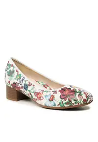 Pantofi dama - 302066056 - Multicolor - Piele naturala -