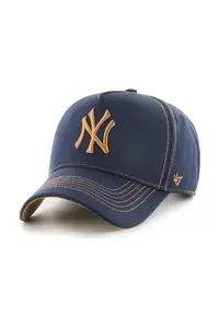 ’47 - Sapca baseball de bumbac cu cusaturi contrastante NY Yankees - Auriu/Bleumarin