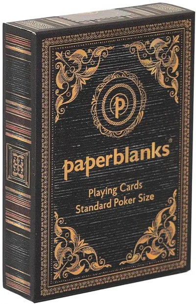 Cărți de joc Paperblanks - Onyx