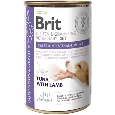 Brit Grain Free Veterinary Diets Dog Gastrointestinal Low Fat, 400 g