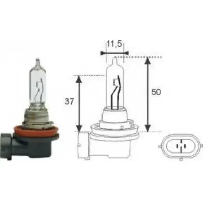Bec auto halogen pentru far Magneti Marelli Standard H9 65W 12V