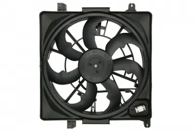 Ventilator radiator (cu carcasa) potrivit HYUNDAI TUCSON; KIA SPORTAGE IV 1.6 2.0D 06.15-05.23
