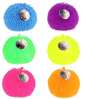 Minge moale cu franjuri Toi Toys - 23 cm, sortiment