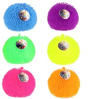 Minge moale cu franjuri Toi Toys - 23 cm, sortiment