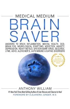 Medical Medium Brain Saver: Answers to Brain Inflammation, Mental Health, Ocd, Brain Fog, Neurological Symptoms, Addiction, Anxiety, Depression, H