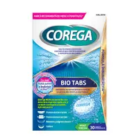 Tablete pentru curatarea protezelor dentare Corega Bio Formula, Haleon | 30 tablete