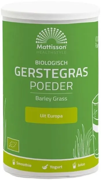 Mattisson Healthstyle Ogranic Pudră din Iarbă de Orz, 125 g