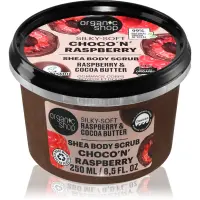 Organic Shop Choco'n'Raspberry exfoliant delicat pentru corp unt de shea 250 ml
