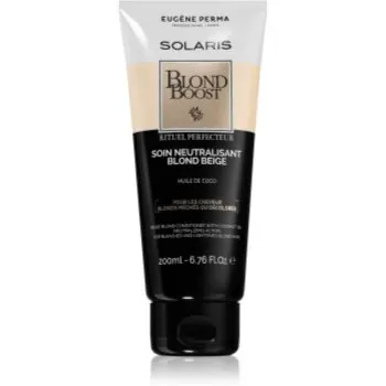 EUGÈNE PERMA Solaris Blond Care balsam hidratant de neutralizare tonuri de galben