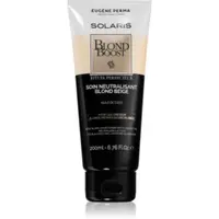 EUGÈNE PERMA Solaris Blond Care balsam hidratant de neutralizare tonuri de galben