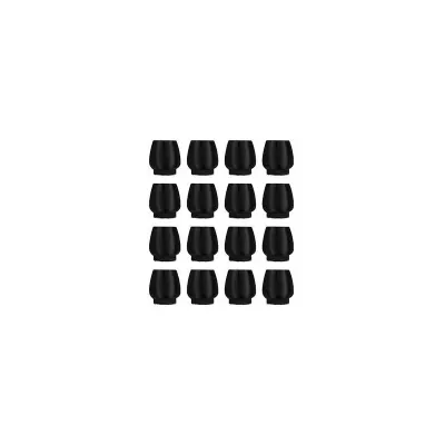 Set suporturi scaune, 16 bucati, impermeabile, amortizeaza zgomotul, protectie zgarieturi, silicon, 23-25mm, negru