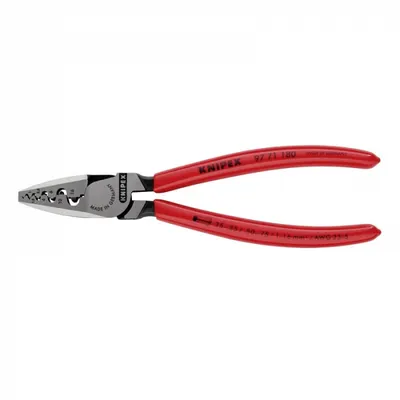 Cleste profesional pentru sertizat ferule Knipex 97 71 180, 180 mm