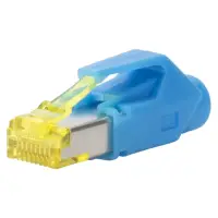 Conector de retea RJ45 cat. 6A Albastru, RJ45C6A-BL