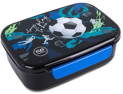 Cutie pentru alimente Cool Pack Foodyx - Football Navy, 765 ml
