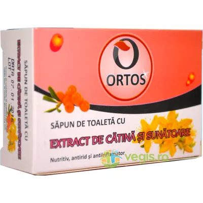 Sapun Cu Extract De Catina Si Sunatoare 100g