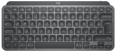 Tastatură Logitech - MX Keys Mini, fără fir, Graphite