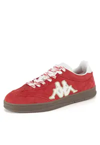Adidasi FC-24880H - piele naturala - rosii -