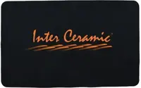 Covoraș de baie Inter Ceramic - Coral fleece, 50 x 80 cm, negru