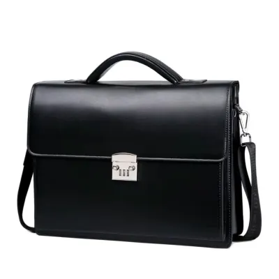 Servieta pentru barbati, Arias GT3903, model elegant, Negru