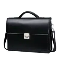 Servieta pentru barbati, Arias GT3903, model elegant, Negru