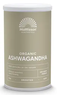 Ashwagandha, 200 g, Mattisson Healthstyle