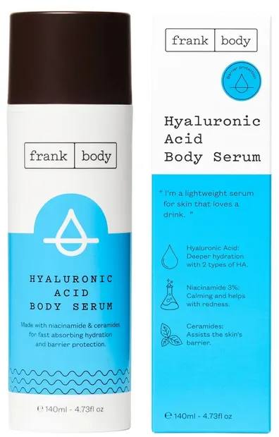 Frank Body Ser pentru corp cu acid hialuronic, 140 ml