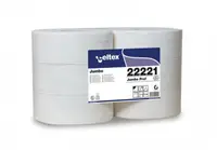 Laveta celuloza HERZKRAFT, tip: Roll, 6 buc, culoare: alb, numar straturi: 2, lungime: 320m, inaltime:9,2cm, latime:18cm