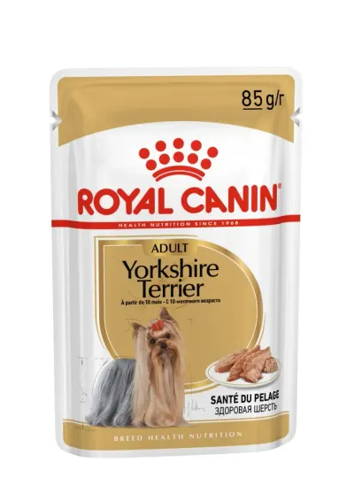 ROYAL CANIN Yorkshire Adult hrană umedă câini (pate), 85g