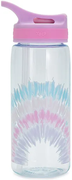 Sticlă de apă YOLO Rainbow Tye Die - 550 ml