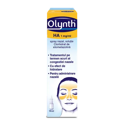 Olynth HA spray nazal, solutie, 1 mg/ml, Mcneil Healthcare | 10 ml
