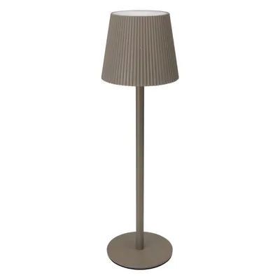 Lampă de masă, LED Touch, 10x36 cm, taupe, 3 trepte de intensitate, lumină alb cald