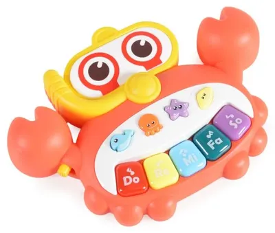 Pian muzical pentru bebeluși Raya Toys – Rățușcă