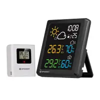Statie meteo Bresser MeteoCast Pico, termometru, higrometru, alarma