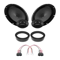Pachet difuzoare auto Audison Prima dedicat usi fata Volkswagen Touareg 2010-2018, RMS 100W, 200mm