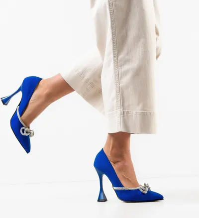 Pantofi dama Risgan Albastri