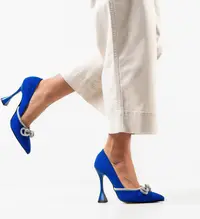 Pantofi dama Risgan Albastri