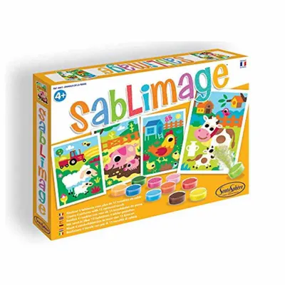 Set creativ - Sablimage - Ferma animalelor