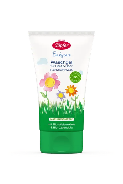 Lotiune de spalare pentru par si corp, 150ml, Topfer