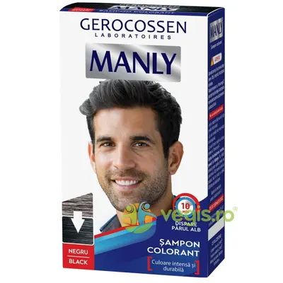 Sampon Colorant Negru Men 25ml