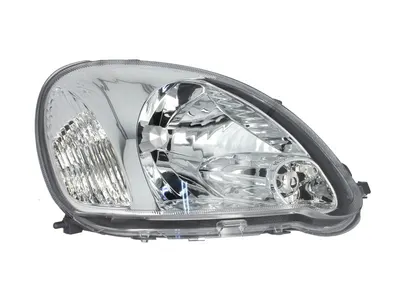Far fata Dreapta (H4, electric, fara motoras, culoare insert: cromat) potrivit TOYOTA YARIS
