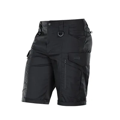 M-TAC Pantaloni Tactici Scurti CONQUISTADOR FLEX - NEGRU / M