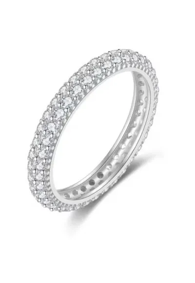 Inel Eternity Trio din Argint 925 si Zirconii Premium - pentru femei